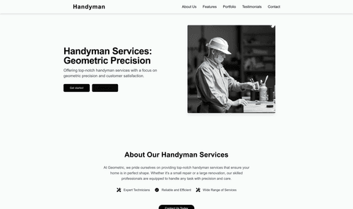 handyman-geometric-website-template