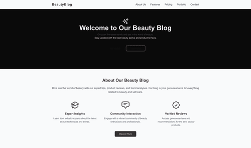 beauty-blog-website-template