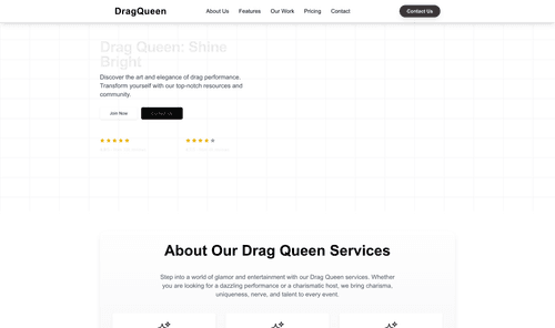 drag-queen-website-template