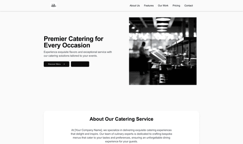 catering-company-website-template