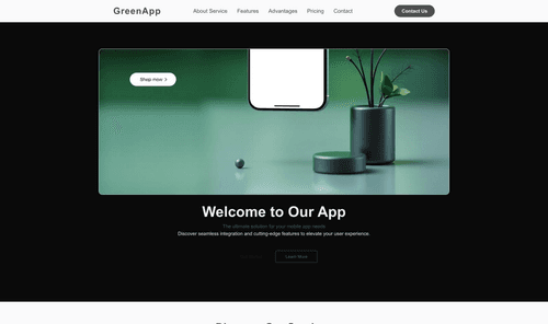 app-landing-page-green-website-template