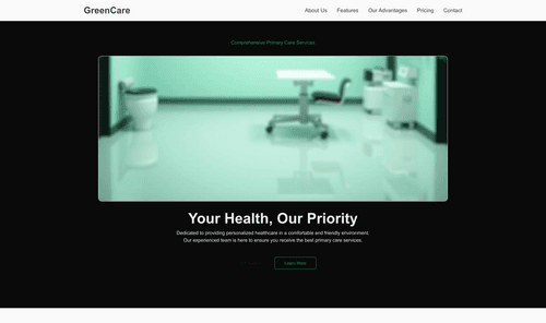 primary-care-clinic-green-website-template