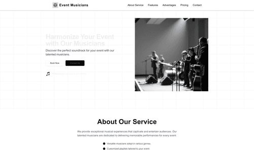 event-musicians-website-template