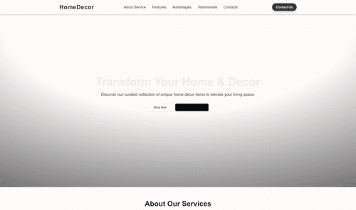 home-decor-website-template
