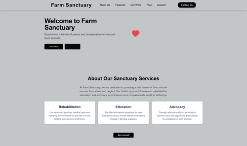 farm-sanctuary-website-template