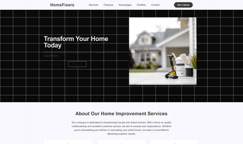 home-improvement-company-website-template