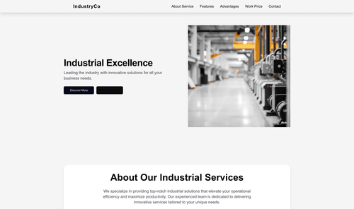 industrial-website-template