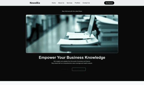 news-business-website-template