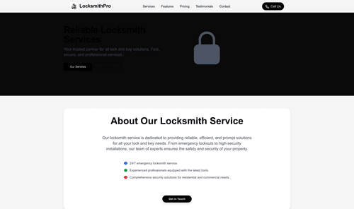locksmith-website-template