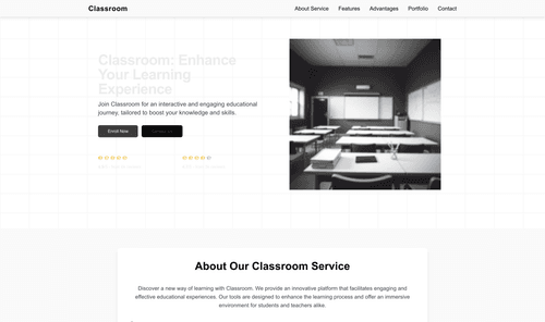 classroom-website-template