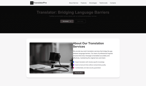 translator-website-template