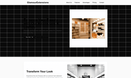 hair-extension-lash-store-website-template