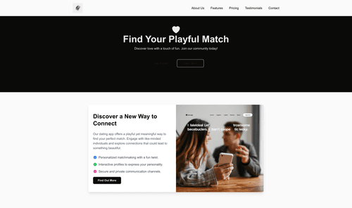 dating-app-landing-page-playful-website-template