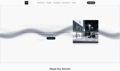 saas-company-luminous-website-template