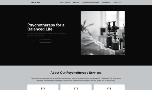 psychotherapist-website-template
