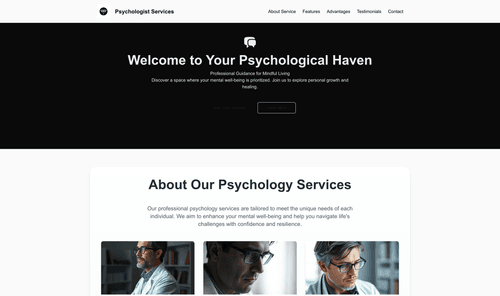 psychologist-website-template