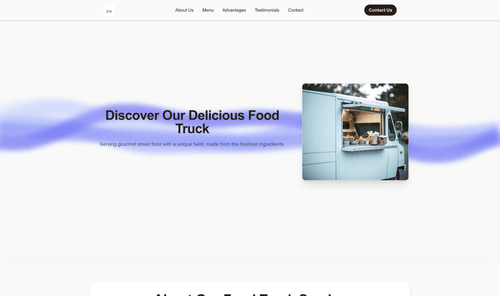 food-truck-website-template