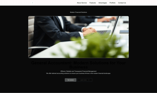 general-accountant-modern-website-template