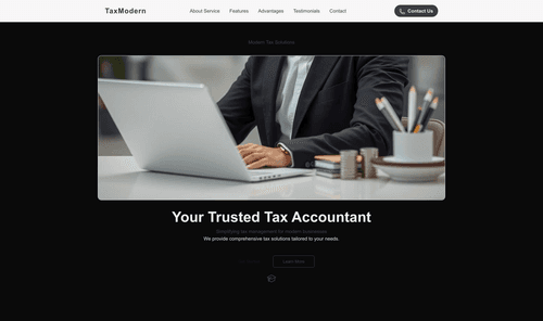 tax-accountant-modern-website-template