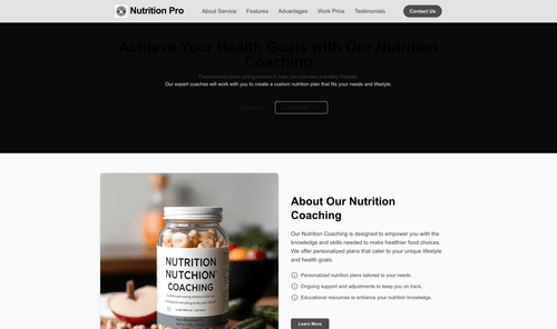 nutrition-coaching-classic-website-template