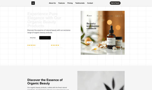 beauty-product-landing-page-organic-website-template