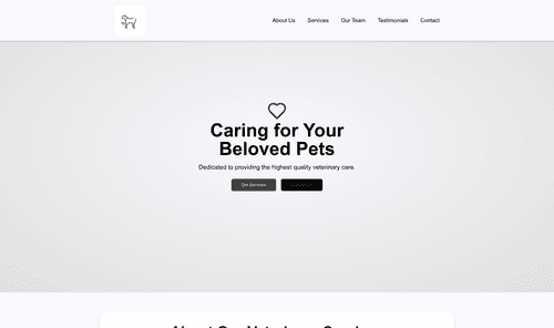 veterinarian-website-template