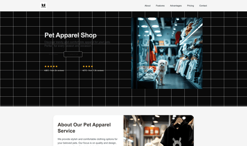 pet-apparel-shop-website-template