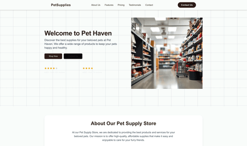pet-supply-store-website-template