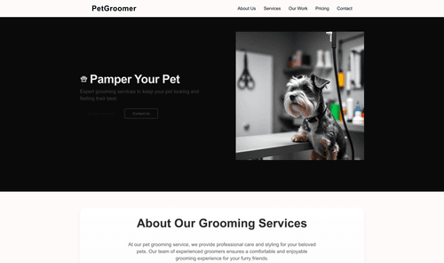 pet-groomer-website-template