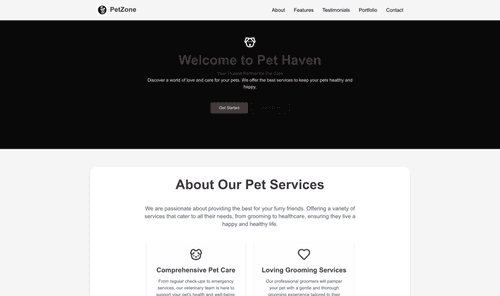 pets-animals-website-template