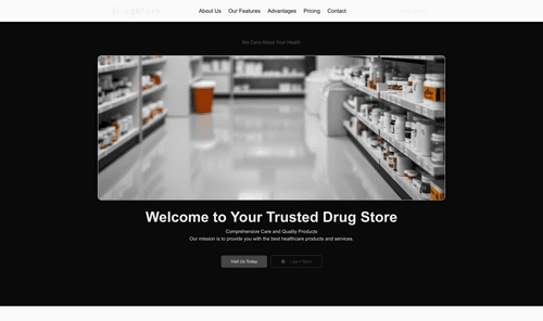 drug-store-website-template