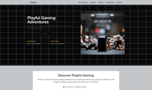 gaming-company-playful-website-template