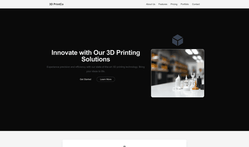 3d-printing-company-website-template