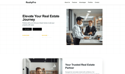 real-estate-broker-clean-website-template