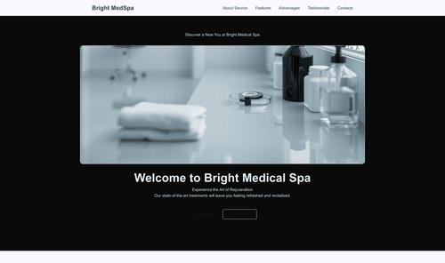 medical-spa-bright-website-template