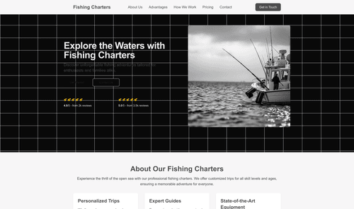 fishing-charters-website-template