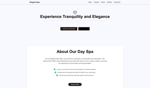 day-spa-elegant-website-template