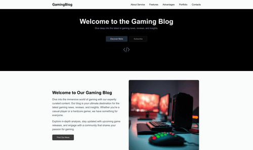 gaming-blog-dark-website-template