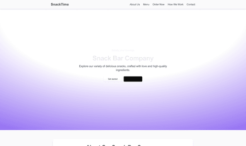 snack-bar-company-website-template