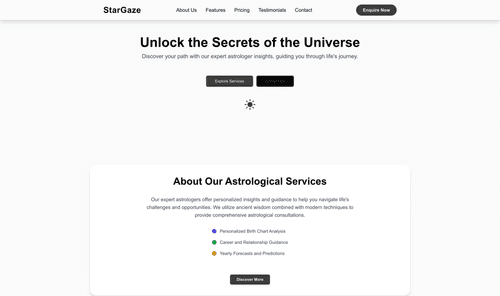 astrologer-website-template