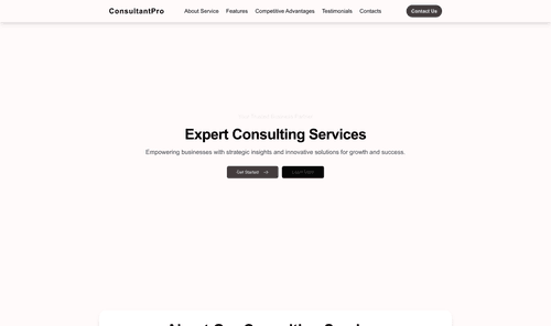 consultant-simple-website-template