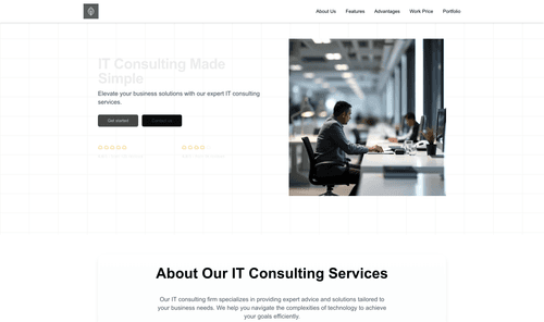 it-consulting-firm-minimal-website-template
