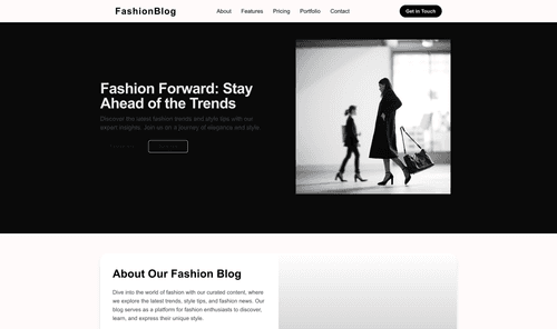 fashion-blog-website-template