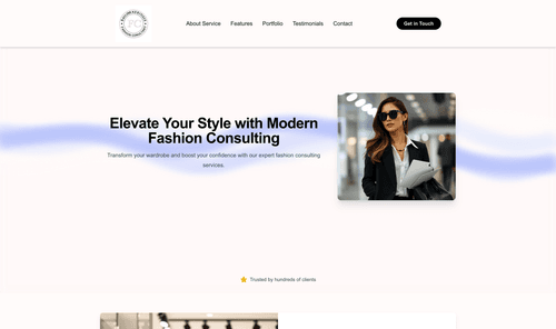 fashion-consultant-modern-website-template