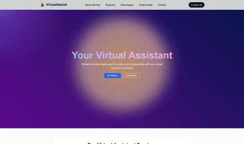 virtual-assistant-website-template