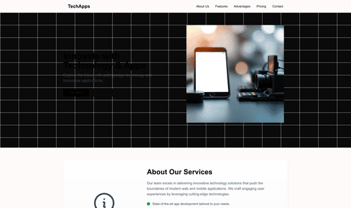 technology-apps-website-template