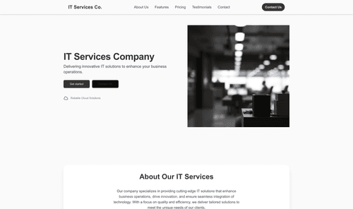 it-services-company-website-template