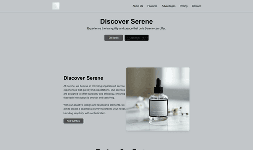 spa-serene-website-template
