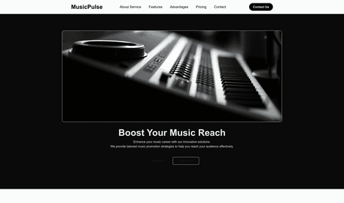 music-promotion-website-template