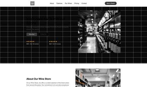 wine-store-website-template